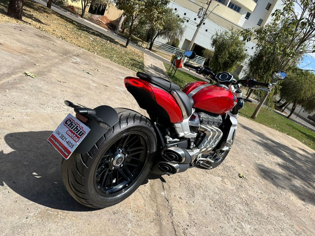 Triumph ROCKET 3R 2021/2021 - Chibiu Motos - Motos Nacionais e Importadas, Oficina Especializada, Loja de PeÃ§as, AcessÃ³rios e Boutique - Patos de Minas/MG