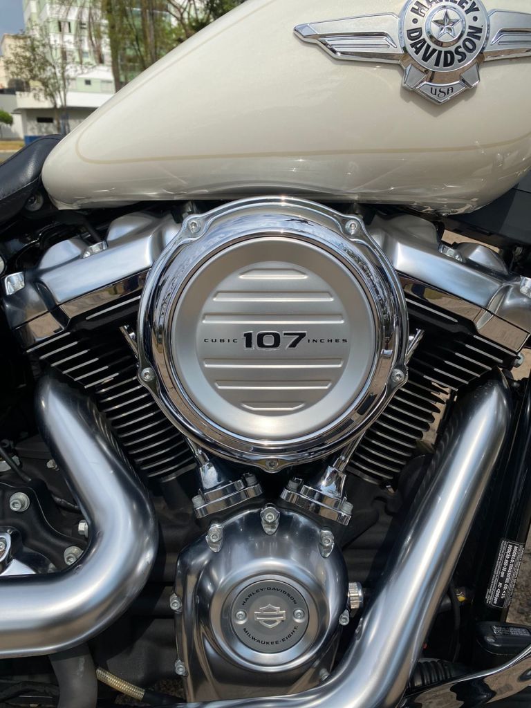 Harley-Davidson FAT BOY 107 2018/2018 - Chibiu Motos - Motos Nacionais e Importadas, Oficina Especializada, Loja de PeÃ§as, AcessÃ³rios e Boutique - Patos de Minas/MG