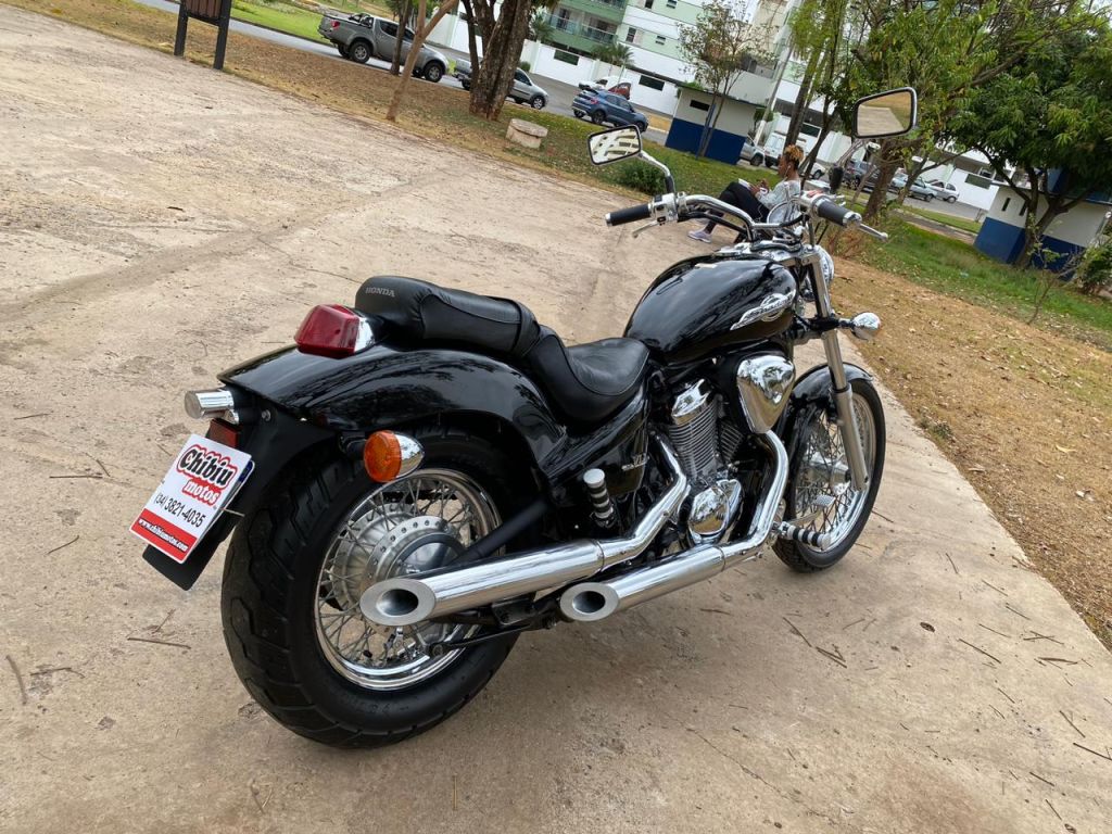 Honda SHADOW 600 2004/2004 - Chibiu Motos - Motos Nacionais e Importadas, Oficina Especializada, Loja de PeÃ§as, AcessÃ³rios e Boutique - Patos de Minas/MG