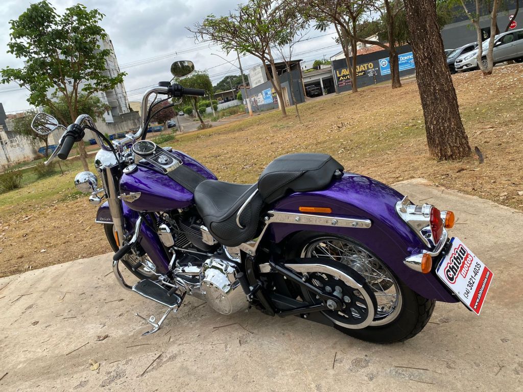 Harley-Davidson Softail Deluxe 1600 2013/2014 - Chibiu Motos - Motos Nacionais e Importadas, Oficina Especializada, Loja de PeÃ§as, AcessÃ³rios e Boutique - Patos de Minas/MG