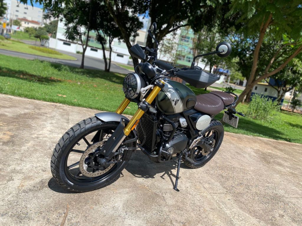 Triumph SCRAMBLER 400 X  2024/2024 - Chibiu Motos - Motos Nacionais e Importadas, Oficina Especializada, Loja de PeÃ§as, AcessÃ³rios e Boutique - Patos de Minas/MG