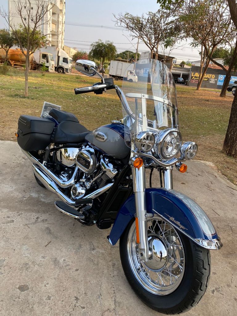 Harley-Davidson Softail Heritage 2023/2024 - Chibiu Motos - Motos Nacionais e Importadas, Oficina Especializada, Loja de PeÃ§as, AcessÃ³rios e Boutique - Patos de Minas/MG