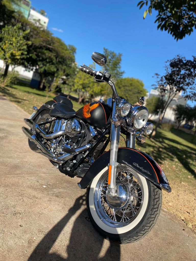 Harley-Davidson Softail Deluxe 1600 2009/2009 - Chibiu Motos - Motos Nacionais e Importadas, Oficina Especializada, Loja de PeÃ§as, AcessÃ³rios e Boutique - Patos de Minas/MG