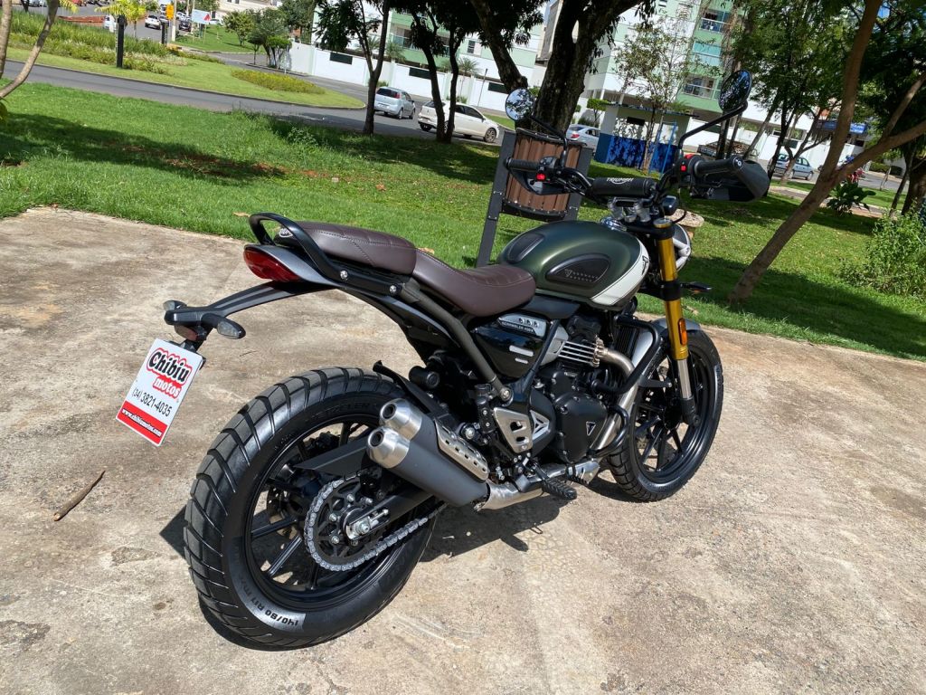 Triumph SCRAMBLER 400 X  2024/2024 - Chibiu Motos - Motos Nacionais e Importadas, Oficina Especializada, Loja de PeÃ§as, AcessÃ³rios e Boutique - Patos de Minas/MG