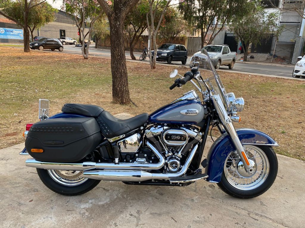 Harley-Davidson Softail Heritage 2023/2024 - Chibiu Motos - Motos Nacionais e Importadas, Oficina Especializada, Loja de PeÃ§as, AcessÃ³rios e Boutique - Patos de Minas/MG