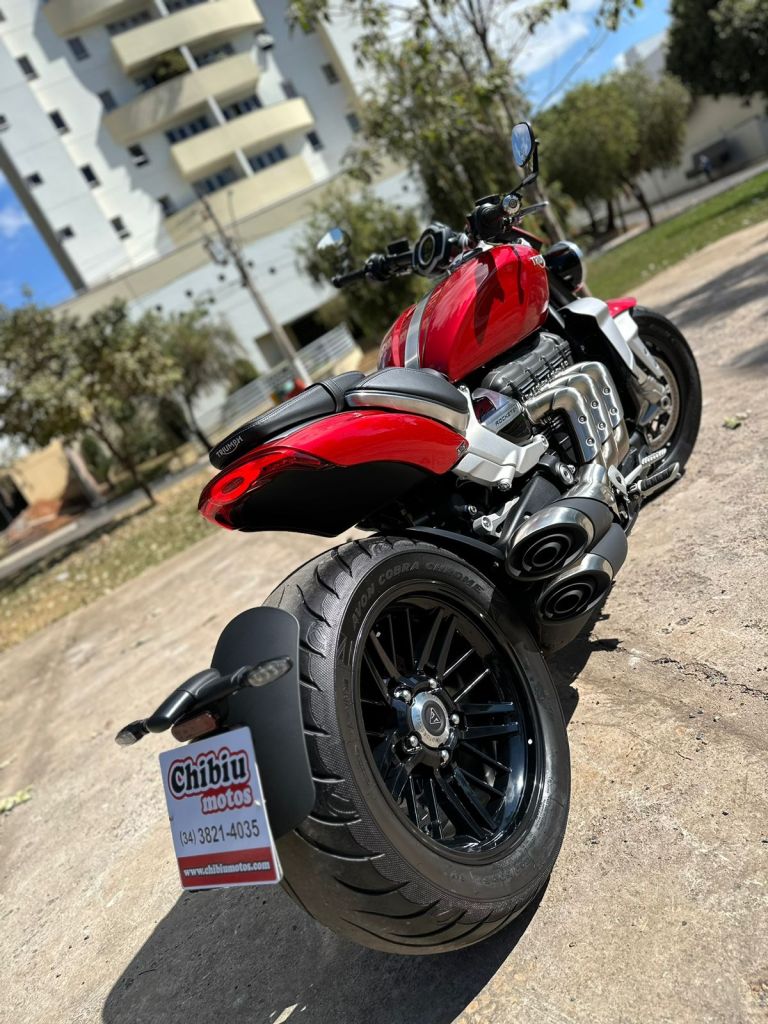 Triumph ROCKET 3R 2021/2021 - Chibiu Motos - Motos Nacionais e Importadas, Oficina Especializada, Loja de PeÃ§as, AcessÃ³rios e Boutique - Patos de Minas/MG