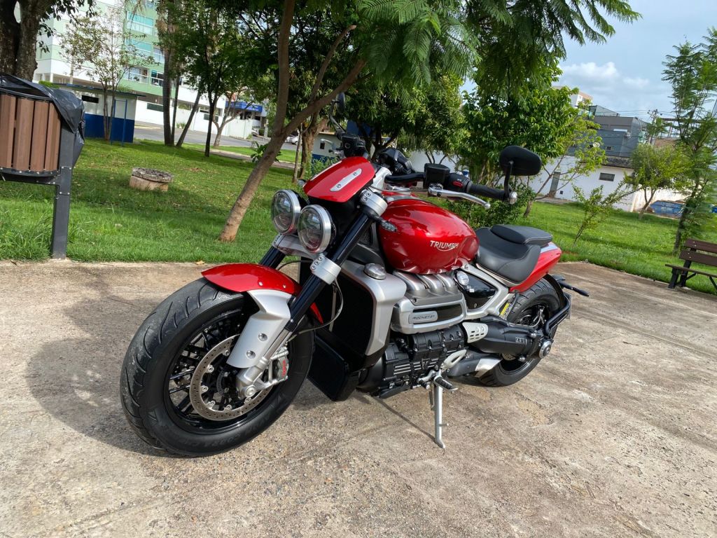 Triumph ROCKET 3R 2021/2022 - Chibiu Motos - Motos Nacionais e Importadas, Oficina Especializada, Loja de PeÃ§as, AcessÃ³rios e Boutique - Patos de Minas/MG