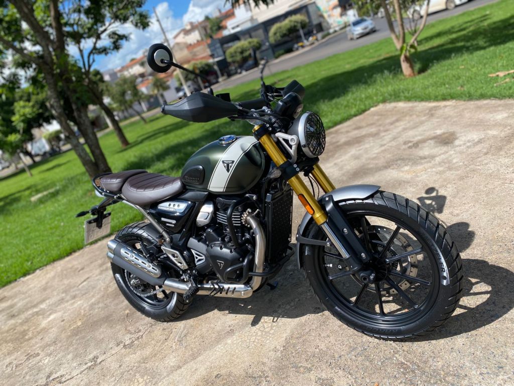 Triumph SCRAMBLER 400 X  2024/2024 - Chibiu Motos - Motos Nacionais e Importadas, Oficina Especializada, Loja de PeÃ§as, AcessÃ³rios e Boutique - Patos de Minas/MG