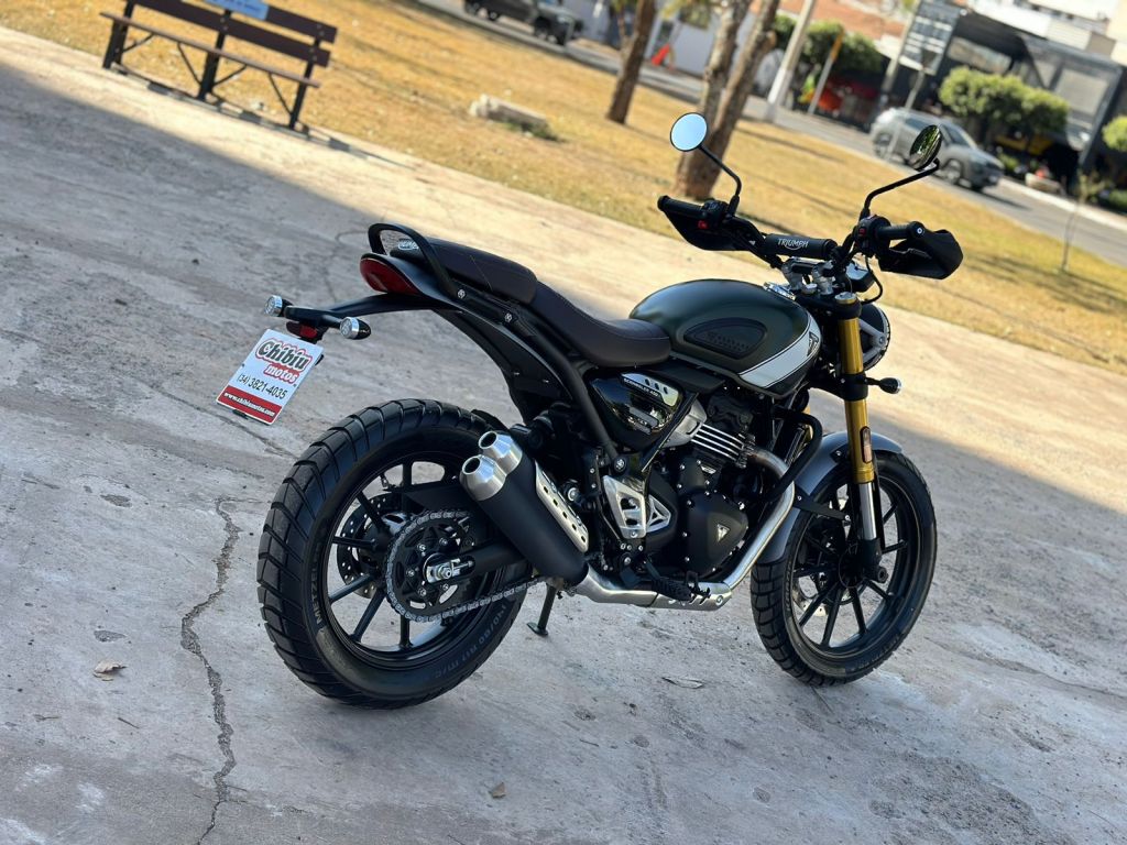 Triumph SCRAMBLER 400 X  2024/2024 - Chibiu Motos - Motos Nacionais e Importadas, Oficina Especializada, Loja de PeÃ§as, AcessÃ³rios e Boutique - Patos de Minas/MG