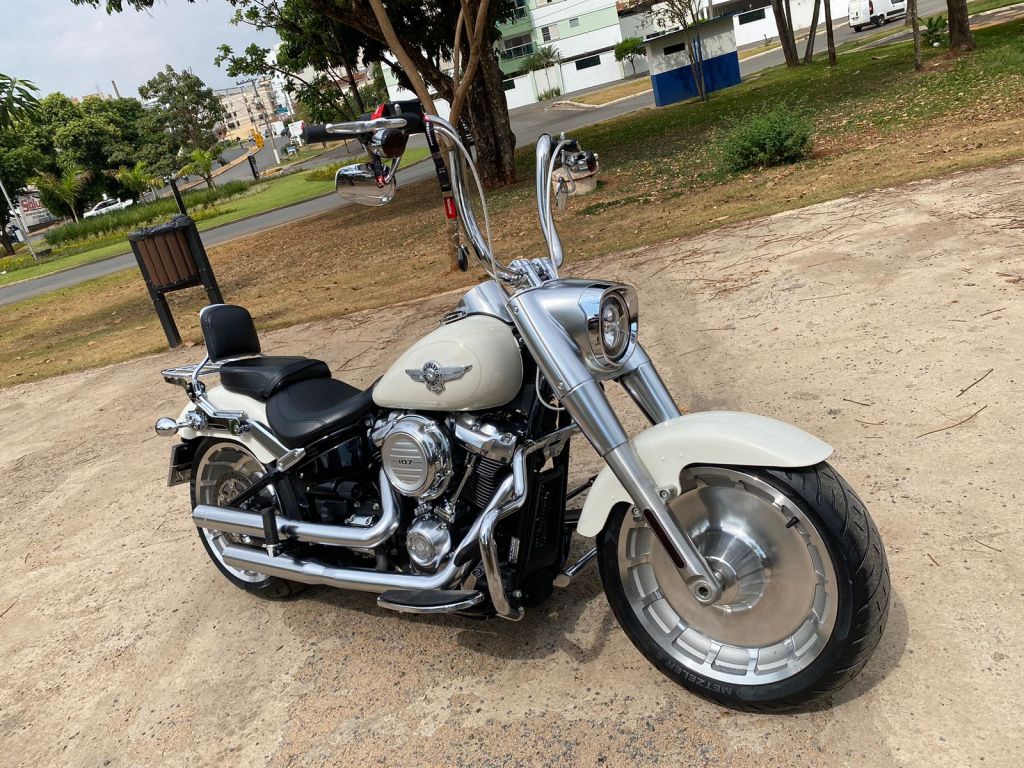 Harley-Davidson FAT BOY 107 2018/2018 - Chibiu Motos - Motos Nacionais e Importadas, Oficina Especializada, Loja de PeÃ§as, AcessÃ³rios e Boutique - Patos de Minas/MG