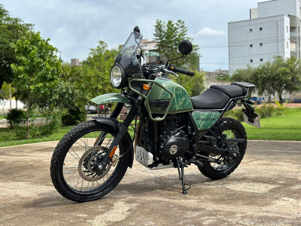 ROYAL ENFIELD  HIMALAYAN 450 2021/2022 - Chibiu Motos - Motos Nacionais e Importadas, Oficina Especializada, Loja de PeÃ§as, AcessÃ³rios e Boutique - Patos de Minas/MG