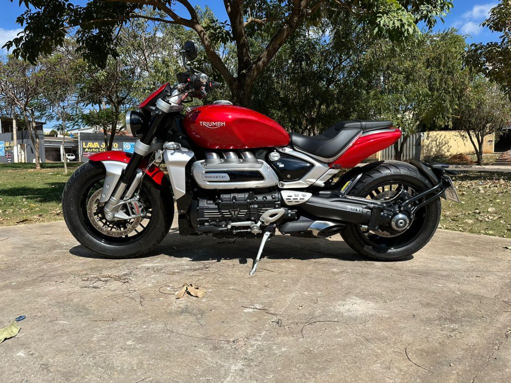 Triumph ROCKET 3R 2021/2021 - Chibiu Motos - Motos Nacionais e Importadas, Oficina Especializada, Loja de PeÃ§as, AcessÃ³rios e Boutique - Patos de Minas/MG