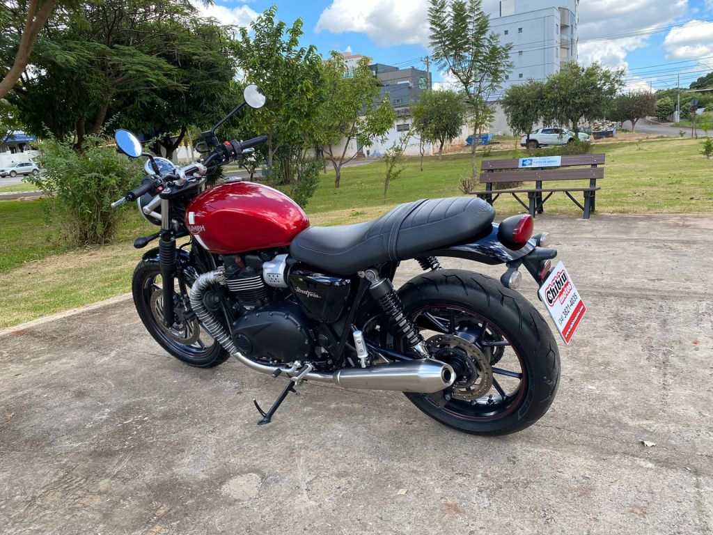 Triumph STREET TWIN  2017/2017 - Chibiu Motos - Motos Nacionais e Importadas, Oficina Especializada, Loja de PeÃ§as, AcessÃ³rios e Boutique - Patos de Minas/MG