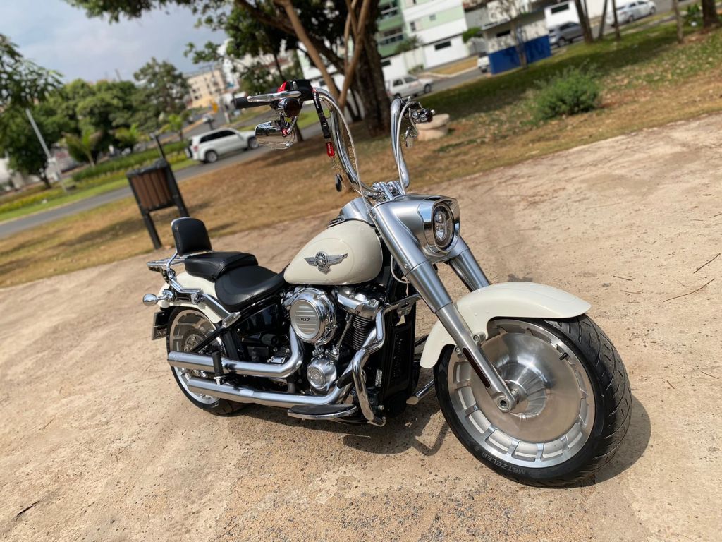 Harley-Davidson FAT BOY 107 2018/2018 - Chibiu Motos - Motos Nacionais e Importadas, Oficina Especializada, Loja de PeÃ§as, AcessÃ³rios e Boutique - Patos de Minas/MG