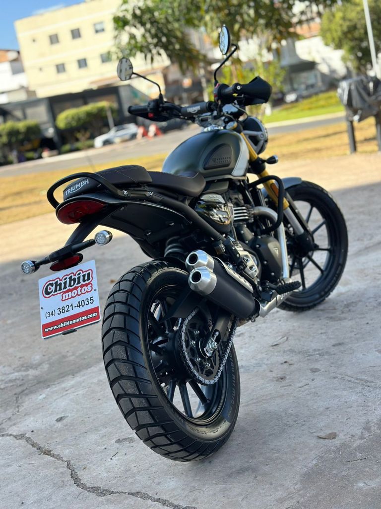 Triumph SCRAMBLER 400 X  2024/2024 - Chibiu Motos - Motos Nacionais e Importadas, Oficina Especializada, Loja de PeÃ§as, AcessÃ³rios e Boutique - Patos de Minas/MG