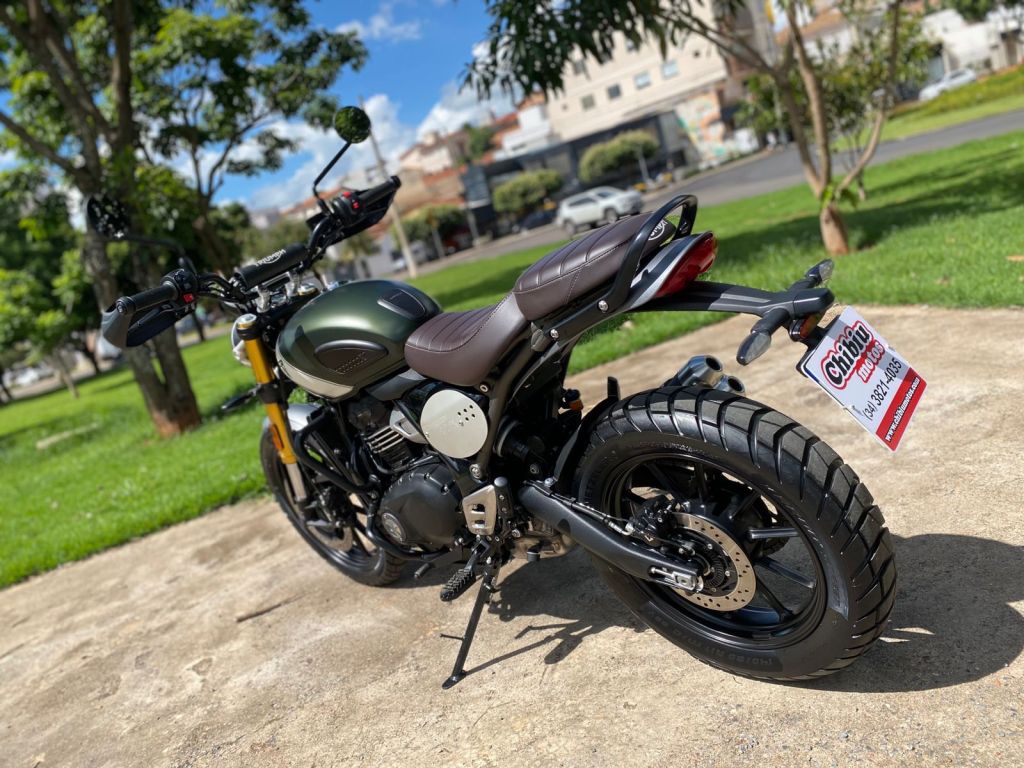 Triumph SCRAMBLER 400 X  2024/2024 - Chibiu Motos - Motos Nacionais e Importadas, Oficina Especializada, Loja de PeÃ§as, AcessÃ³rios e Boutique - Patos de Minas/MG