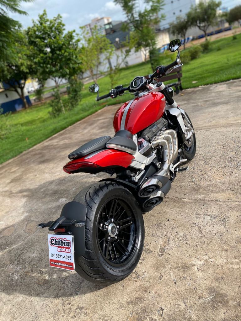 Triumph ROCKET 3R 2021/2022 - Chibiu Motos - Motos Nacionais e Importadas, Oficina Especializada, Loja de PeÃ§as, AcessÃ³rios e Boutique - Patos de Minas/MG