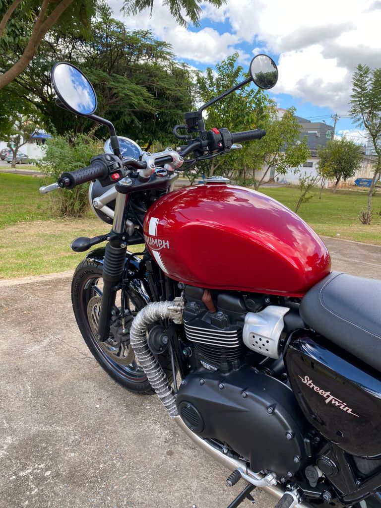 Triumph STREET TWIN  2017/2017 - Chibiu Motos - Motos Nacionais e Importadas, Oficina Especializada, Loja de PeÃ§as, AcessÃ³rios e Boutique - Patos de Minas/MG