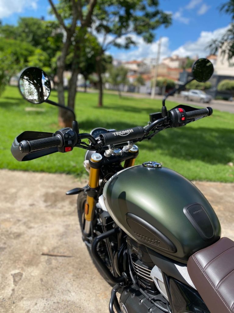 Triumph SCRAMBLER 400 X  2024/2024 - Chibiu Motos - Motos Nacionais e Importadas, Oficina Especializada, Loja de PeÃ§as, AcessÃ³rios e Boutique - Patos de Minas/MG