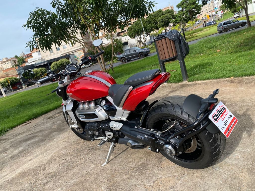 Triumph ROCKET 3R 2021/2022 - Chibiu Motos - Motos Nacionais e Importadas, Oficina Especializada, Loja de PeÃ§as, AcessÃ³rios e Boutique - Patos de Minas/MG