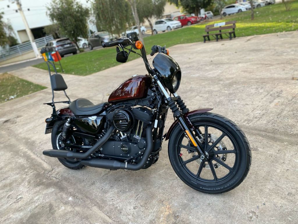 Harley-Davidson XL 1200 IRON 2019/2020 - Chibiu Motos - Motos Nacionais e Importadas, Oficina Especializada, Loja de PeÃ§as, AcessÃ³rios e Boutique - Patos de Minas/MG