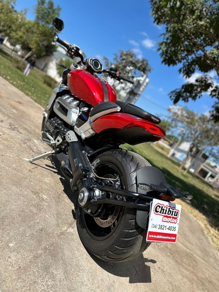 Triumph ROCKET 3R 2021/2021 - Chibiu Motos - Motos Nacionais e Importadas, Oficina Especializada, Loja de PeÃ§as, AcessÃ³rios e Boutique - Patos de Minas/MG