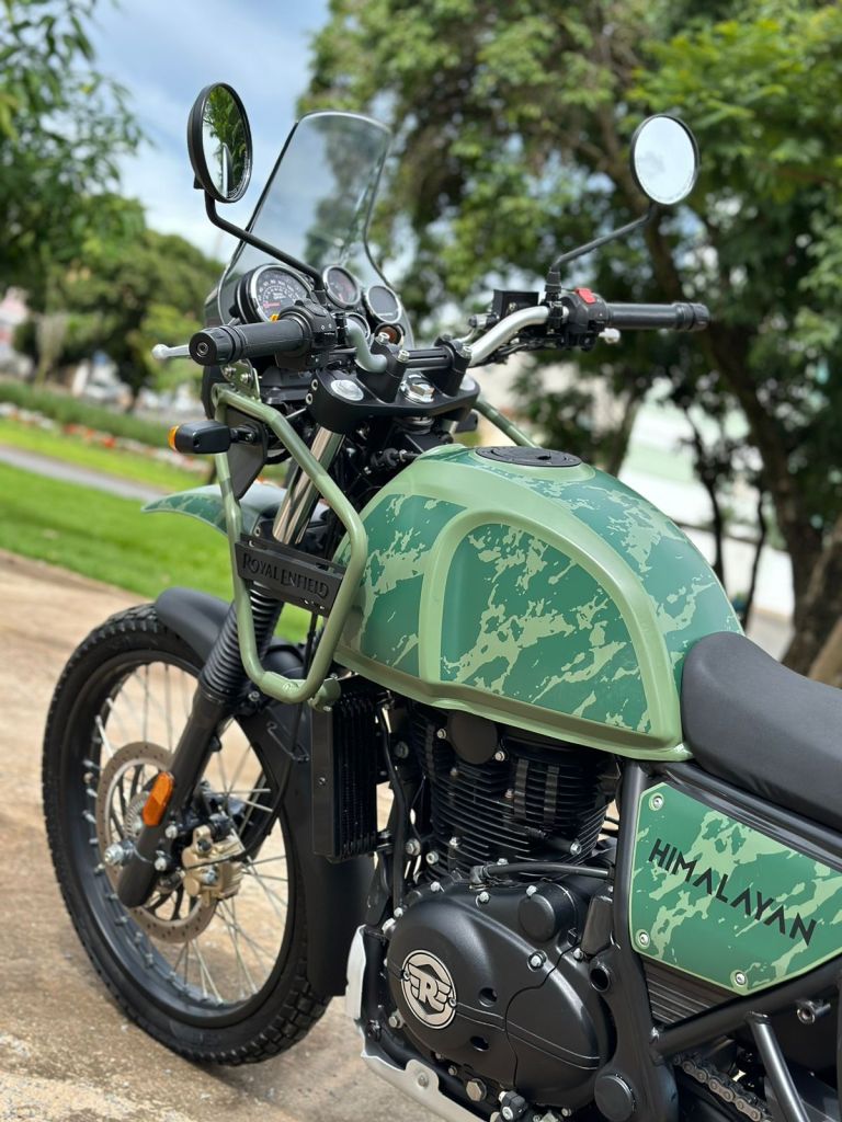 ROYAL ENFIELD  HIMALAYAN 450 2021/2022 - Chibiu Motos - Motos Nacionais e Importadas, Oficina Especializada, Loja de PeÃ§as, AcessÃ³rios e Boutique - Patos de Minas/MG